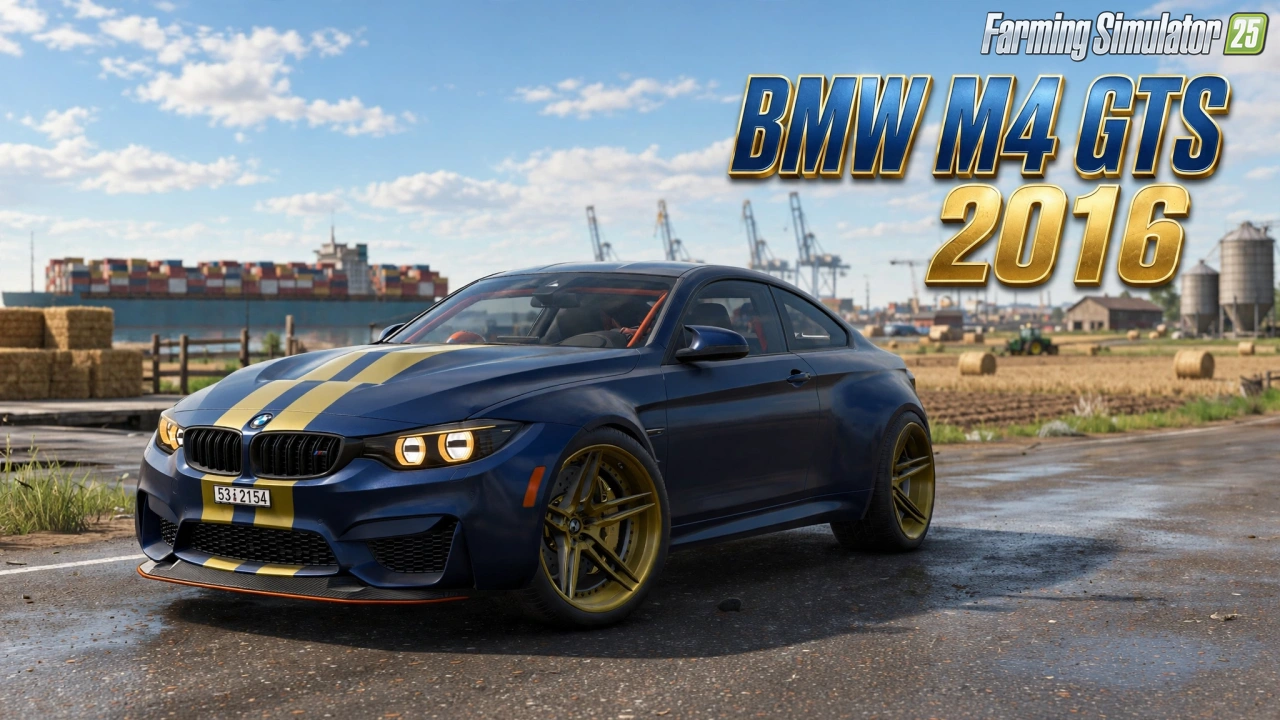 BMW M4 GTS 2016 v1.4 for FS25