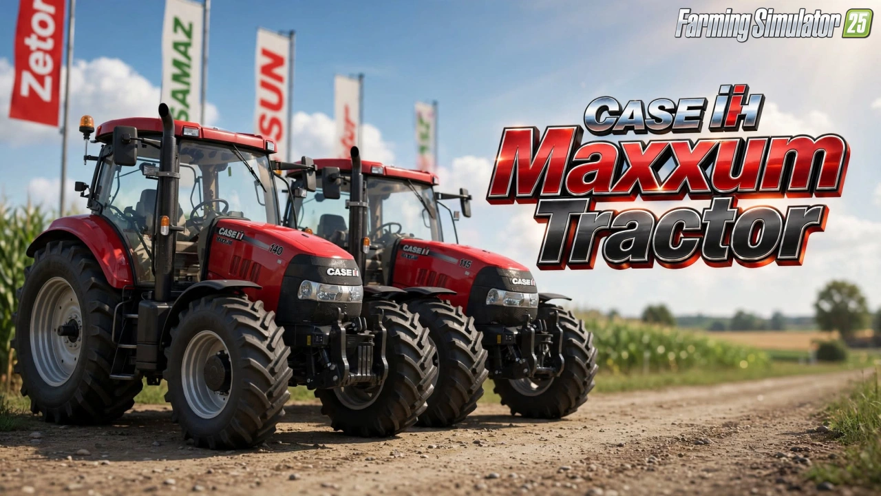Case IH Maxxum Tractor v1.1 for FS25