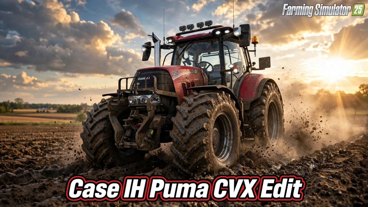 Case IH Puma CVX Edit v1.0.0.9 for FS25