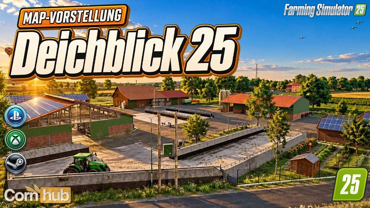 Deichblick 25 Map v1.0 for FS25
