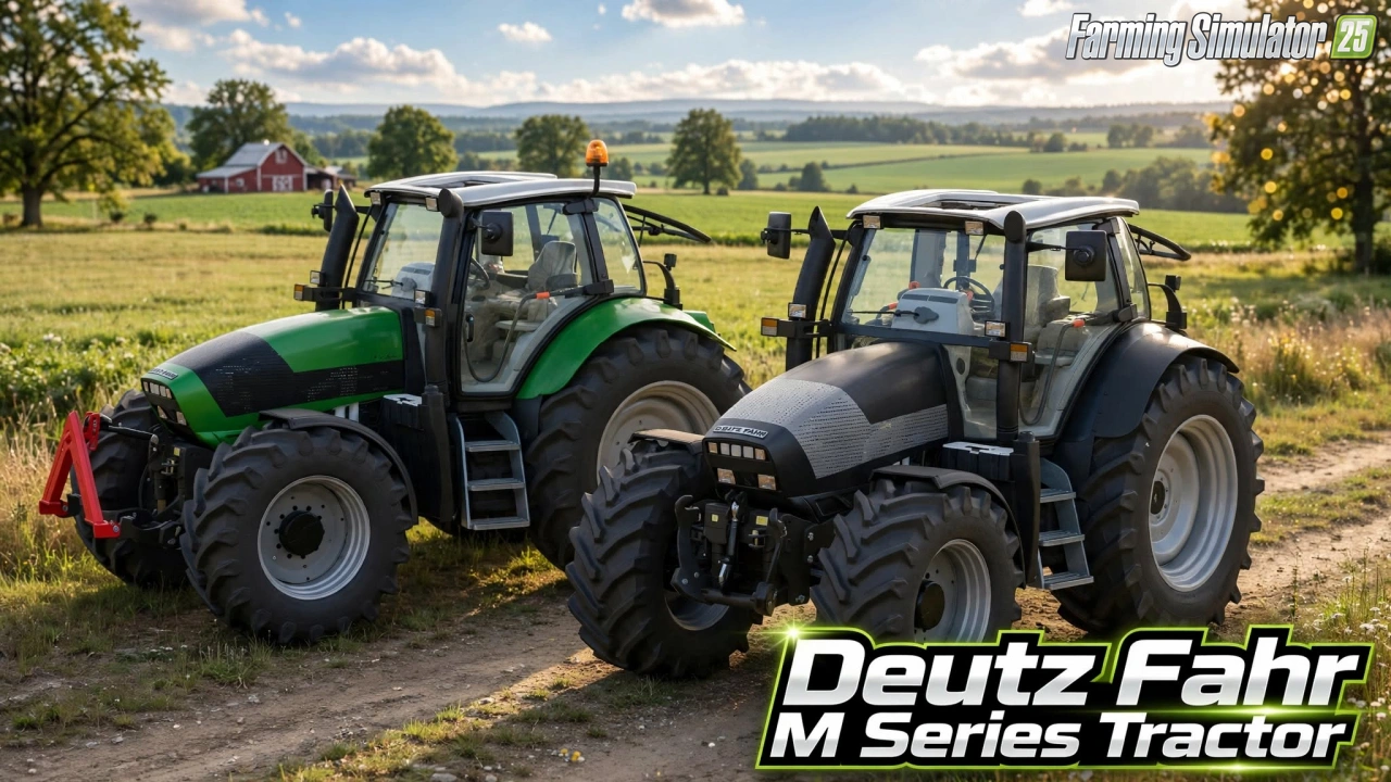 Deutz Fahr M Series Tractor v1.1.1 for FS25