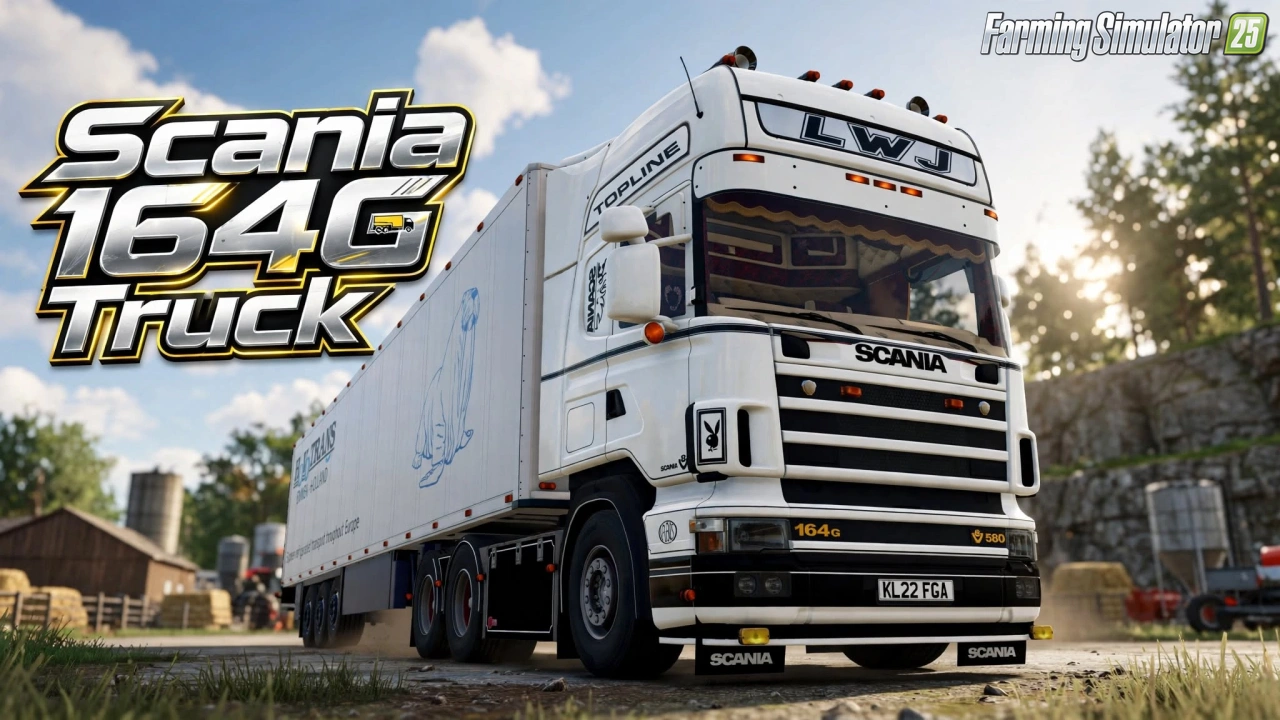 Scania 164G Truck v2.0 for FS25