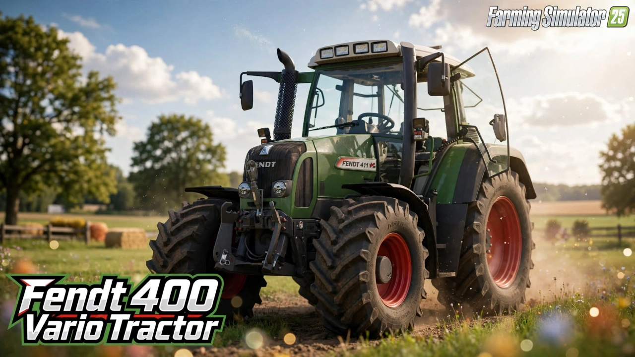 Fendt 400 Vario Tractor v1.0.2.4 for FS25