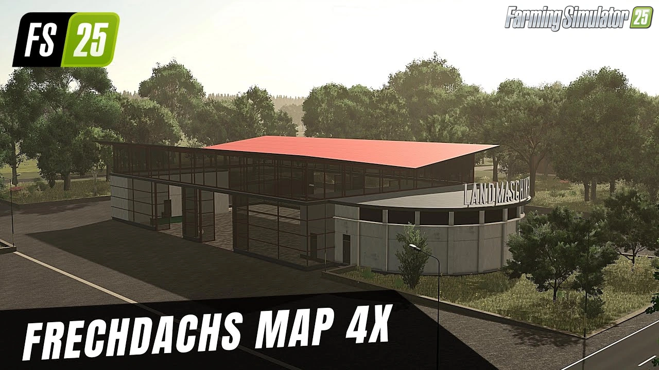 FrechDachs Map 4x v1.3.0.5 for FS25