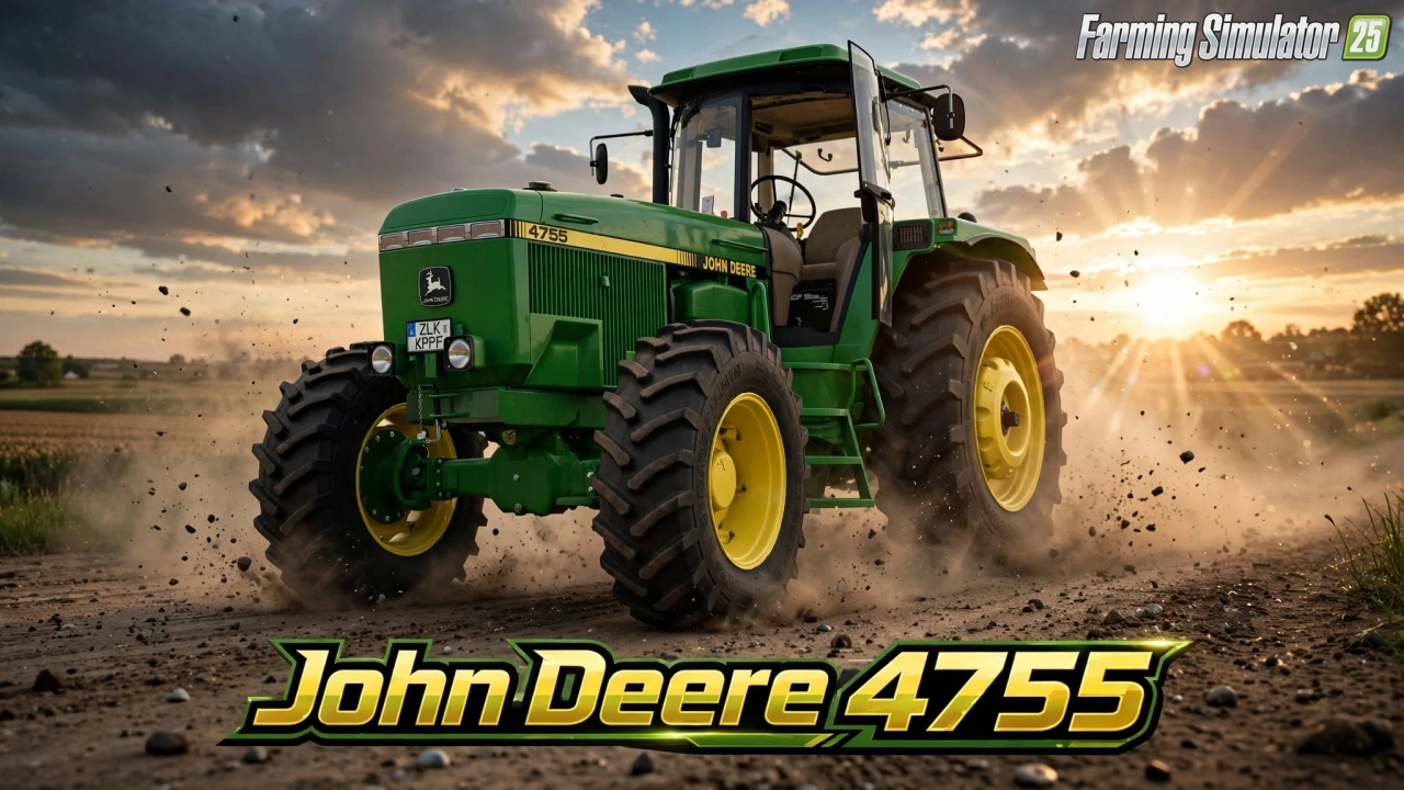 John Deere 4755 Tractor v1.0 for FS25