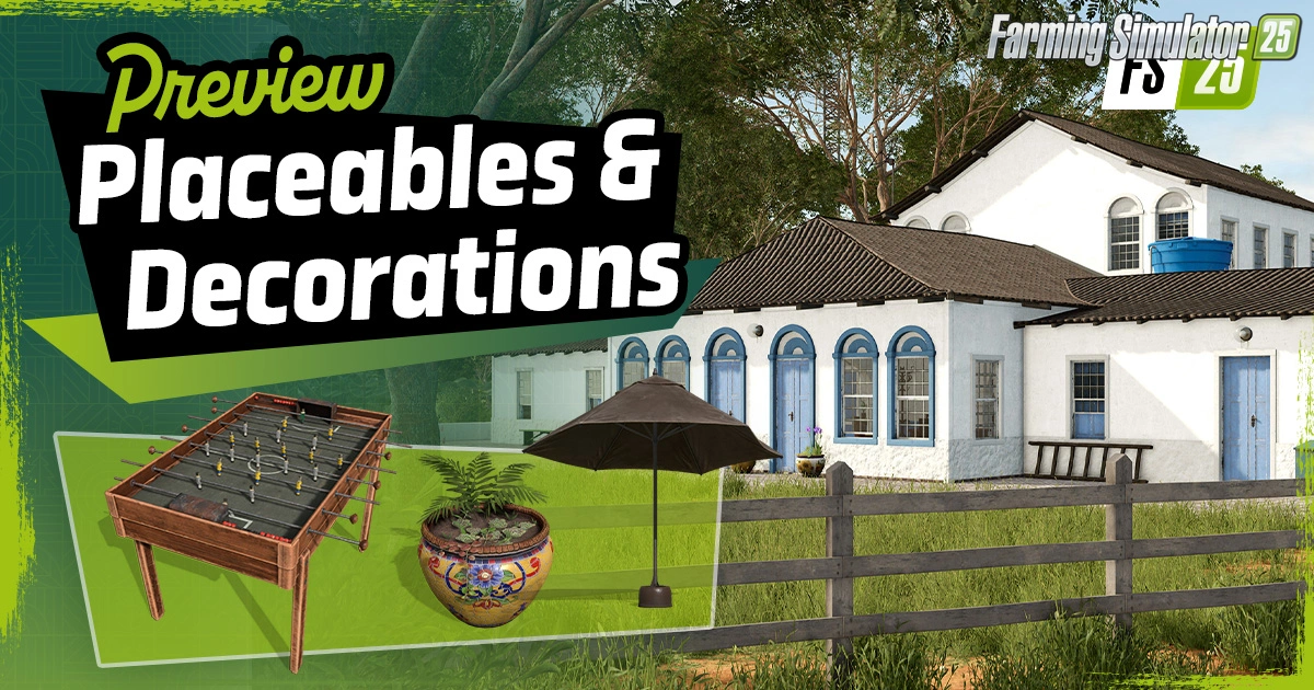 Preview: Farmhouses, Placeables & Decorations in Beans & Alpacas