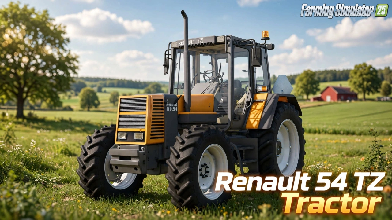 Renault 54 TZ Tractor v2.0 for FS25