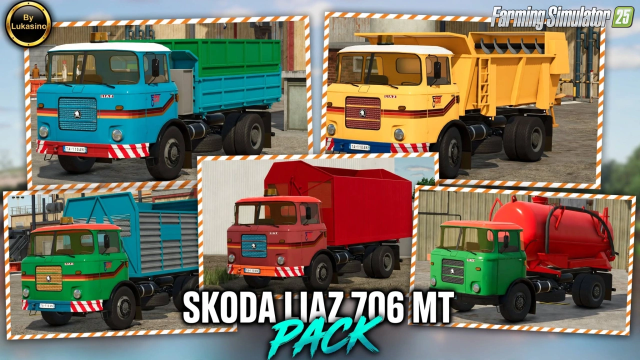 Skoda Liaz 706 MT Pack v1.0 for FS25