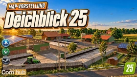 Deichblick 25 Map for FS25