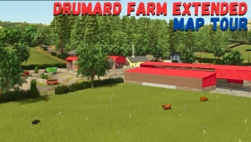 Drumard Farm Extended Map for FS25