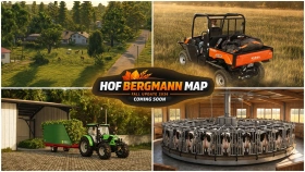 Hof Bergmann Map for FS25