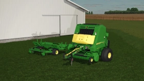 John Deere 561R Round Baler for FS25