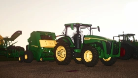 John Deere 561R Round Baler for FS25