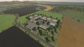 North German Country Map for FS25