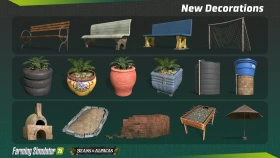 Preview: Farmhouses, Placeables & Decorations in Beans & Alpacas