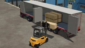 Schwarzmüller Walking-Floor Semitrailer for FS25