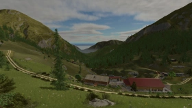 Tyrolean Whitecreek Valley Map for FS25