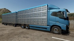 Volvo FH Chicken Poultry Truck for FS25
