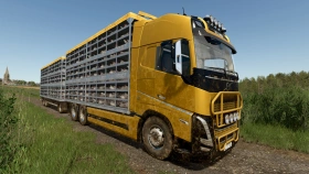 Volvo FH Chicken Poultry Truck for FS25