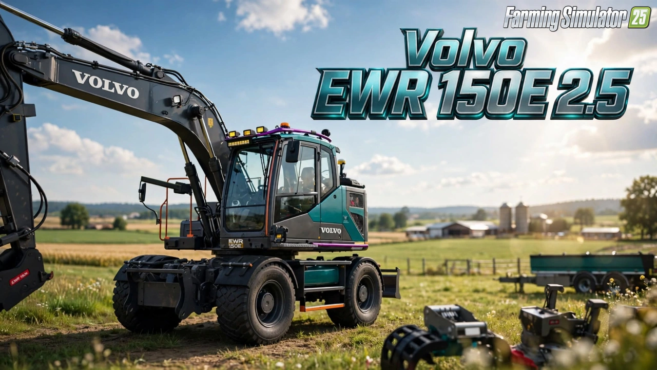 Volvo EWR 150E 2.5 v2.6.2.8 for FS25