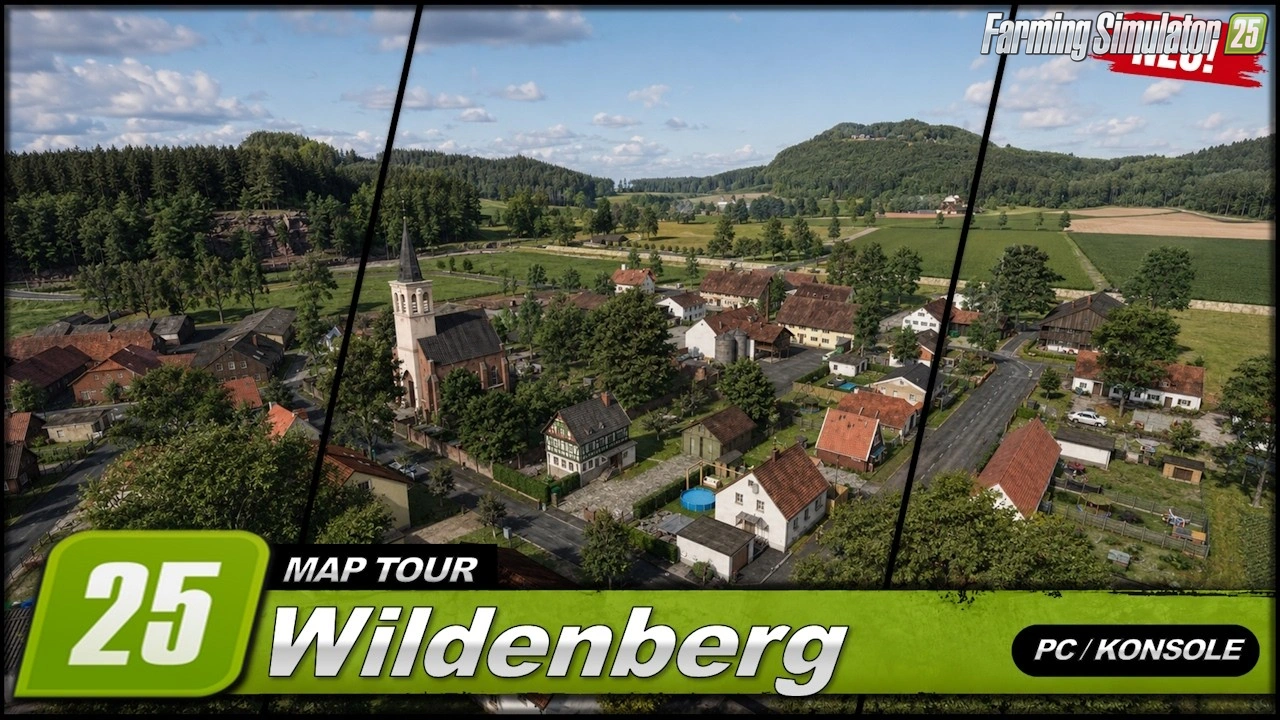 Wildenberg Map v1.1.0.2 for FS25