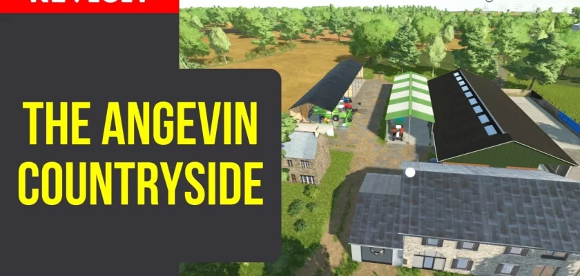 The Angevin Countryside Map for FS22