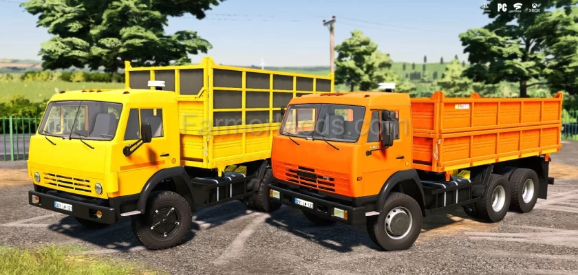 Lizard 55102 (KamAZ 55102) Truck for FS22