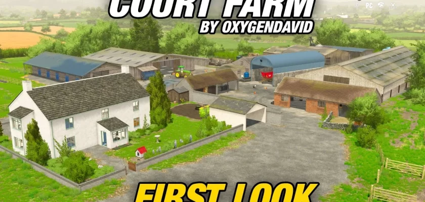 court farm country park map for fs22