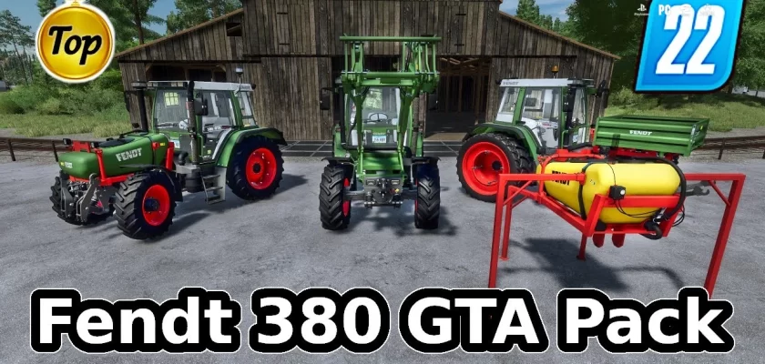 fendt 380 gta pack by repigaming fs22