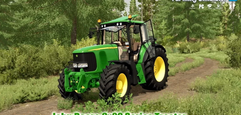 john deere 6x20 series tractor for fs22