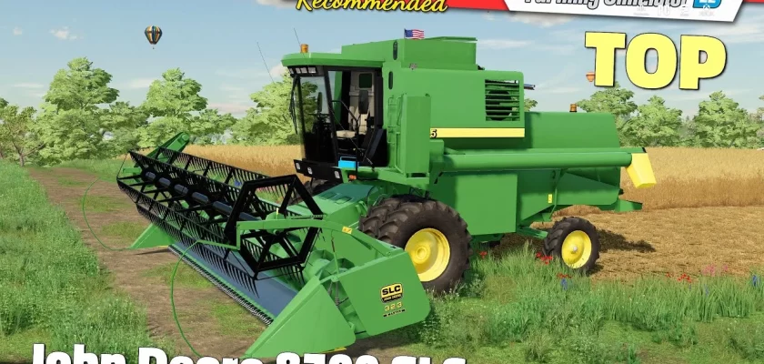 John Deere 8700 Slc Harvester for FS22