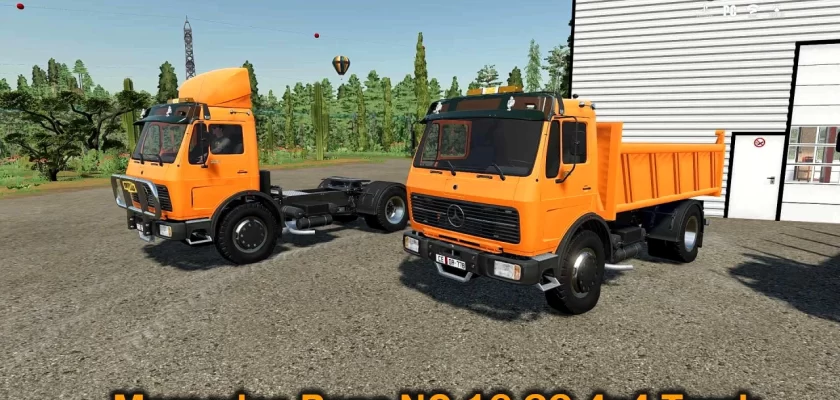 mercedes benz ng 16 32 4x4 for fs22